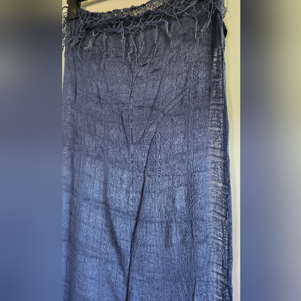 2For$5✨️H&M Blue Viscose Scarf